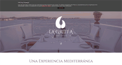 Desktop Screenshot of lagrittarestaurant.com